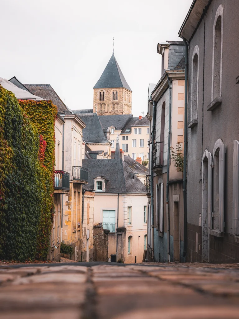 Photo chateau gontier rue